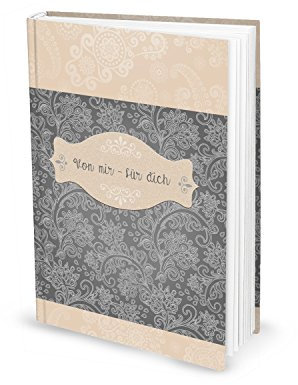 Logbuch-Verlag kleines Buch Ich liebe dich weil DIN A5 Notizbuch Partnergeschenk Jahrestag Hochzeit Liebesbeweis Geschenk für sie & ihn