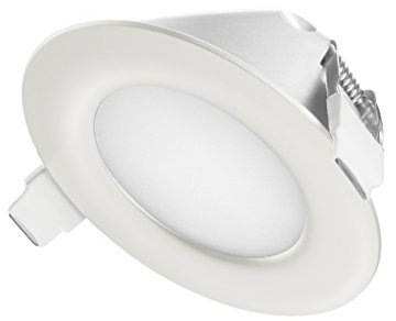 TEVEA Ultra Flach LED Einbaustrahler IP44 | auch für das Bad geeignet | Weiß | 4W 230V Einbauspots Einbauleuchten Badleuchten (Neutralweiss)