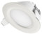 TEVEA Ultra Flach LED Einbaustrahler IP44 | auch für das Bad geeignet | Weiß | 4W 230V Einbauspots Einbauleuchten Badleuchten (Neutralweiss)