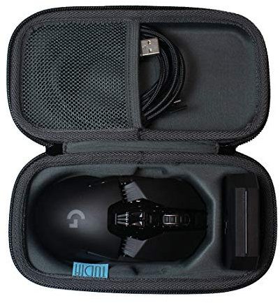 TUDIA EVA Hard Travel Shock Absorption Carrying Storage Case for Logitech G903/ G900 Chaos Lightspeed Gaming Mouse