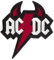 Devil's Horns Music Rock Band bestickter Aufnäher zum Aufbügeln (7,9 x 8,4 cm)