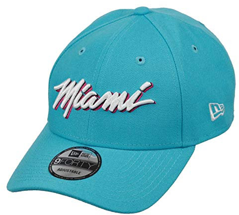 New Era Miami Heat NBA Essential 9Forty Snapback Cap - One-Size