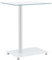 vidaXL Beistelltisch U-Form Couchtisch Wohnzimmertisch Kaffeetisch Sofatisch Glastisch Tisch Laptoptisch Transparent 45x30x58cm Hartglas