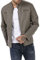 Redbridge Bikerjacke für Herren Kunstleder-Jacke Übergangsjacke Reißverschluss Grau M