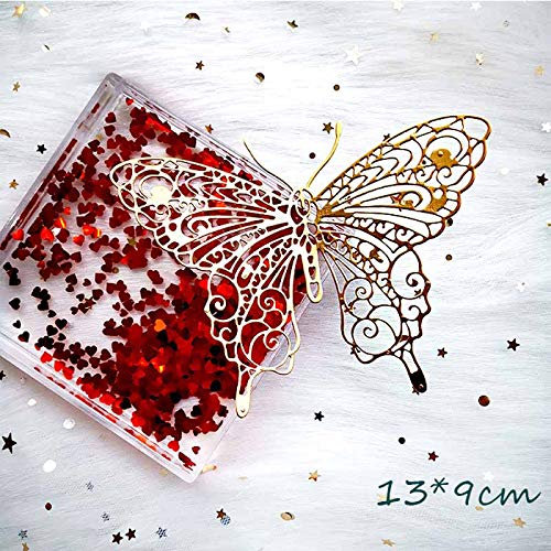 YunTrip Stanzschablonen für Kartenherstellung, hohle Blume, Metall, Stanzschablonen für DIY-Scrapbooking, Fotoalbum, Papier, dekorative Bastelarbeiten für Grußkarten/Einladungen