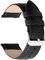 Fullmosa Cinturino 22mm per Orologio, Cinturini in Pelle Smartwatch Compatible con Samsung Galaxy Watch 46mm, Galaxy Watch 3 45mm, Huawei Watch GT 2/3 46mm, Amazfit GTR 2e, Nero