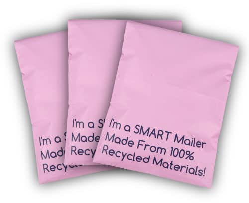 200 Stück, 30,5 x 39,4 cm, 100 % recycelte Poly-Versandtaschen, umweltfreundlich, Versandtaschen, 2,5 mm dick