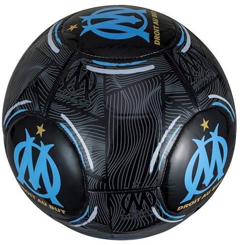 OLYMPIQUE DE MARSEILLE Petit Ballon de Football Om - Collection Officielle Taille 1