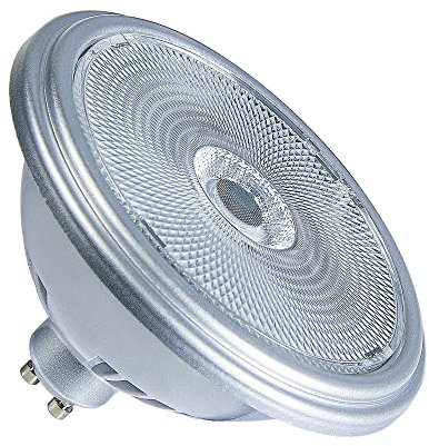 SLV LED Lampe QPAR111 / Leuchtmittel, Lampe, LED / GU10 4000K 12.5W 1100lm silber dimmbar
