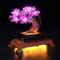 JANWAALY Set di luci a LED per Lego 10281 Creator Bonsai Tree Modello di Blocchi predefiniti - Solo Set di Luci - Kit di Illuminazione a LED Modello (Rosa)
