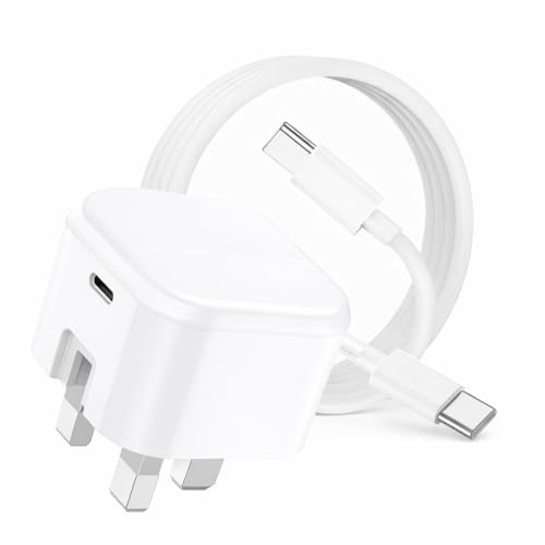 For Nothing Phone 4b 4a 4a Pro 3a 60W USB-C Charger Plug and Cable AVS DVS | 60W USB C Fast Charging Charger For Nothing 3a Pro Lite 2a Plus CMF 1 2 Pro wall adapter, UK plug, AVS DVS PD PPS, WHITE