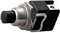Bouton unipolaire avec bouton noir avec contact normalement fermé, trou de montage diamètre 12 mm - 250 V 4 A