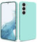 HSP Funda para Samsung Galaxy S23 5G [resistente al polvo] Carcasa protectora silicona TPU | Anti-arañazos Antigolpes Anti-Choques | Protección de cámara | Suave Blanda Delgada Case | Turquesa