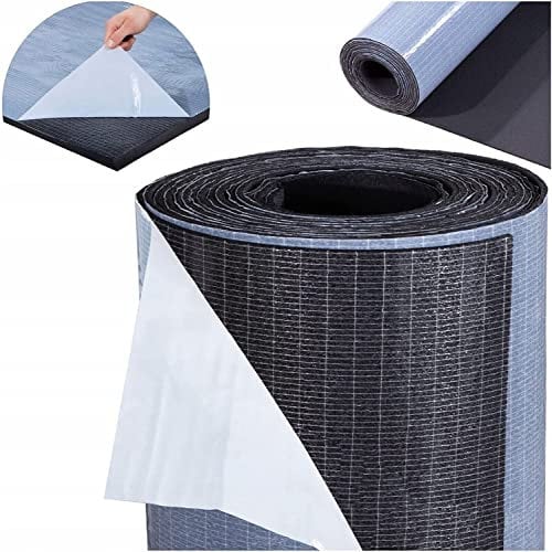 Kautschuk DÄMMATTE 25 x 100 cm Selbstklebend Schallschutz Platte Isolierung Motorhaube 3-50 mm (3 mm)