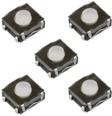 5 Interrupteurs Micro Switch Bouton Poussoir Télécommande Plip pour Clé Dacia Sandero