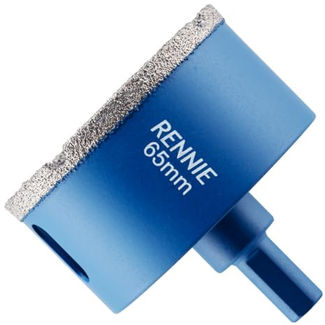 65mm Diamond Hole Saw Drill Bit With Tri Shank For Porcelain Tiles Ceramic Slate Stone Granite Marble Glass. Diamond Core Holesaw/Hole Cutter