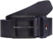 Tommy Hilfiger Herren Gürtel Adan 3,5 cm Ledergürtel, Blau (Space Blue), 90 cm
