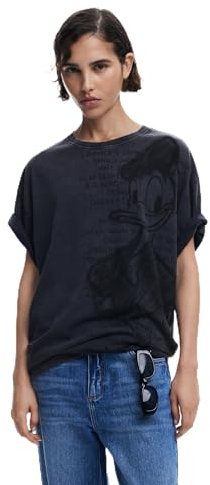 Desigual TS_Donald, 2001 Neutral Gray, L