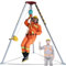 Stativ-Set Für Die Rettung Auf Engstem Raum 1200 Pfund/1800 Pfund Absturzsicherung Mit Winde Notfallrettungssystem Für Keller/Kanalisation/Abzug,1200 lbs