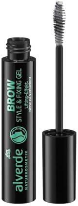 alverde NATURKOSMETIK Augenbrauengel Style & Fixing transparent, 15 ml