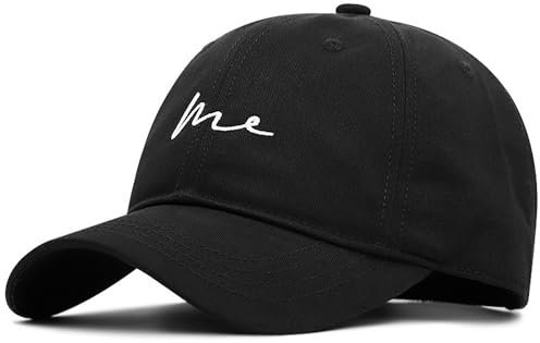 YTNKIV Modische Baseballkappe für Herren und Damen, klassisch, verstellbar, Trucker-Mütze, Schwarz , Einheitsgröße