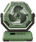 JNJOOD Ventilador para Acampar Al Aire Libre 6000MAh Ventilador Oscilante de Techo Recargable Aire Acondicionado PortáTil Enfriador de Aire con IluminacióN-B
