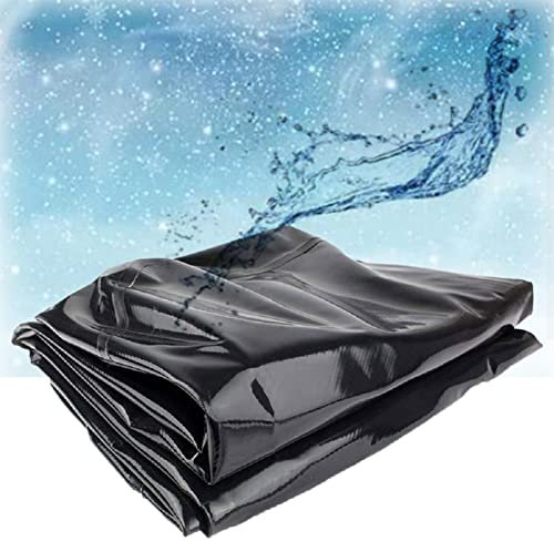 Premium Butyl Rubber Garden Pond Liner 10.5 * 6M Fish Pond Edging Film for Outdoor Koi Ponds Reservoirs Fountains Waterproof Underlay for Landscaping and Water Flow Control Black