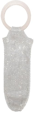 Generisch Mesh Pouch - Sparkling Evening Wine Carrier, Jeweled Bottle Sleeve Pouch, Rapid Visual Identification Display Design, Event Celebrations Supply, Perfect for Wedding Picnic Travel
