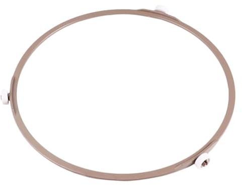Drehtellerring für Mikrowellen aus Kunststoff, Rosa Ersatzteil | Halterung für Glasdrehteller, Rollring als Mikrowellenzubehör, Runde Ausführung