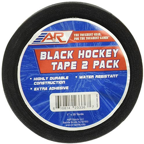 A&R Sports Black Hockey Tape - 2 Pack