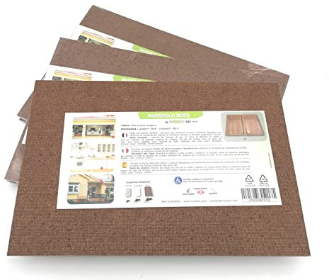 Piastre di colla in legno anti topi anti ratti - Set da 3 x 2 (ossia 6 pezzi)