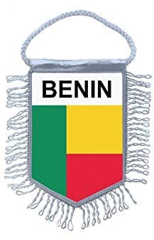 Akachafactory Wimpel mini Flagge Fahne flaggen miniflagge Benin