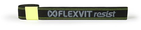 FLEXVIT Resist - Athletikband für Sprinttraining, Schnelligkeit, Explosivität, Antritt & Performance | Widerstandsbänder für Sportler | 4 Widerstandsstufen | Textilumwebt, robust | Made in Germany