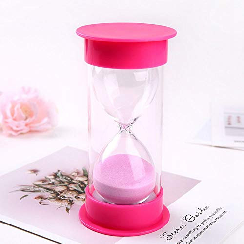 MoonyLI Minuterie de Sable Minuterie de sablier coloré 5 Min / 15 Min / 30 Min Minuterie d'horloge de Sable pour Enfants Jeux Salle de Classe Bureau à Domicile Cuisine Sablier Minuteries