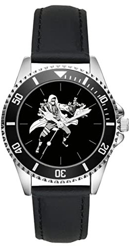KIESENBERG Herrenuhr Manga Anime Fan Armbanduhr Geschenk Analog Quartz Lederarmband Uhr L-21192