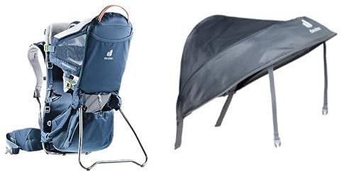 deuter Kid Comfort Active Porte-bébé léger & KC Sun Roof Pare-soleil pour porte-bébés deuter