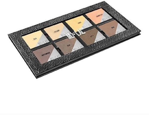 Mulac Cosmetics Contouring and Highlighting Face Palette in Crema ATENE Vegan 8 x 5 gr