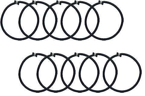 F Fityle 10-teiliges Trampolin-Elastikseil, Hochsprung-Bungee-Seil-Ersatz 8-mm-Trampolin-Zubehör, elastische Bänder für Plane, Überdachung, Fitness-Trampolin