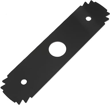 Kicofyee 8 Inch Edger Steel Serrated Blade Replace AC04215 Reversible Heavy Duty Hardened Steel Edger Blade for Ryobi for Edgers UT50500 UT15518 RY15518 RYEDG11 P2310 P2300B 1 Center Hole (1)