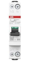 ABB DS301C B13 A30 RCBO – FI/LS-Schalter 13 A, 30 mA, 6 kA, B-Charakteristik, Typ A, 1P+N, 1 Teilungseinheit, Kombischalter für Hutschiene 2CSR255163R1135