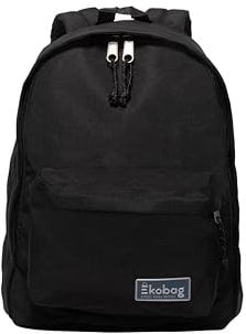 Ekobag 777 - Rucksack - Schultasche - Recycle - Laptop-Rucksack - RPET - Händgepäck - 28,5L - Backpack - Schwarz
