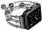 UCK-KIT Perlen Armband Kompatibel Für Apple Watch Band 38mm 40mm 41mm, Frauen Mädchen Perlen Elastic Strap Für iWatch Serie SE 8/7/6/5/4/3/2/1,Grau,38/40/41mm