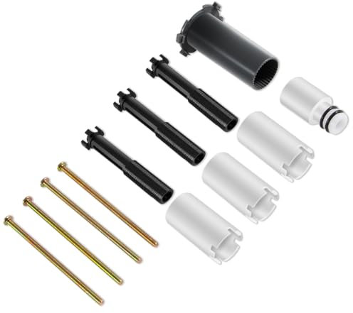 Ersatz für Grohe 14048000 Universal-Verlängerungs-Set, passend für Grohtherm SmartControl Zierleisten mit bis zu 3 Funktionen, 25 mm, 1 Stück