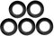 UKCOCO 5piezas Anillos De Sellado De Goma Para Fregadero Juntas De Estrangulador De Desagüe Gomas De Sello Para Cesta De Fregadero Reemplazo Práctico y Fácil De Instalar