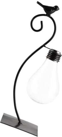 Zerodeko Blumenvase Aus Mit Transparenter Glasvase Für Hydrokultur Und Zimmerdekoration Geeignet Für Büroräume Und Wohnzimmer