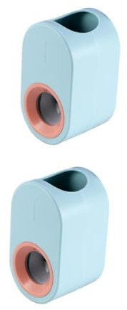 minkissy 2pcs Toothpaste Whitening Pump Adaptive Thread Squeezer Dispenser for Easy Use
