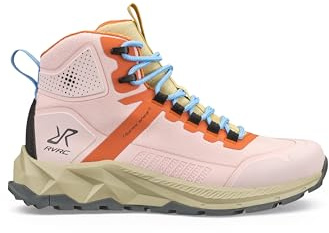 RevolutionRace Phantom Trail Mid Waterproof Hiking Boots da Donna, Scarpe da Trekking Impermeabili per Tutte le Attività All'aperto, Pink Calcite, 38