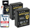 PATONA 2X Protect BLH-1 Akku 2400mAh Ersatzakku kompatibel mit Olympus OM-D OMD EM-1 Mark II EM-1 Mark 2 E-M1X EM1 EM1X BLH1 BL-H1 BL H1 hitzeresistentes V1 Gehäuse, feuerhemmend