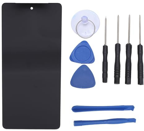 Jectse Für Pixel 7 TFT -Bildschirm Ersatz OLED, LCD -Bildschirmersatz Für Pixel 7 Digitizer Touch Sceen -Baugruppe Reparaturteile mit Rahmen, Schwarze Klarere Bilder