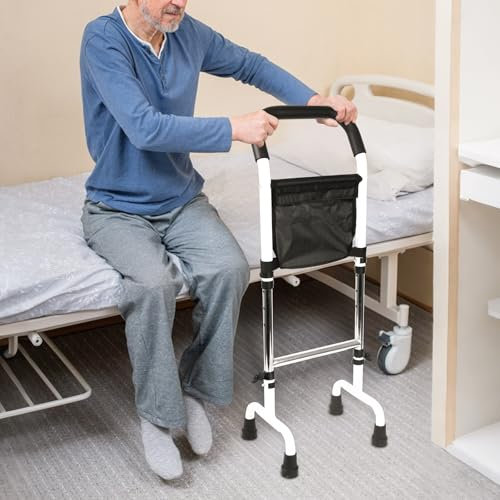 Orifesio Aufstehhilfe, Aufstehhilfe Sofa, Höhenverstellbar Gehhilfe für Senioren Erwachsene, Aufstehhilfen für Bett, Toiletten, Sofa, Stabile Stehhilfe Senioren, Tragfähigkeit 136 KG